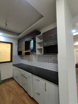 Kitchen in 3 BHK Builder Floor at Unitech Greenwood City Apartment, Sector 45 – for Rent