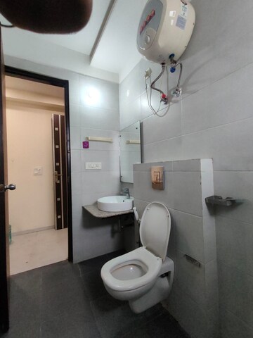 Bathroom in 3 BHK Builder Floor at Unitech Greenwood City Apartment, Sector 45 – for Rent