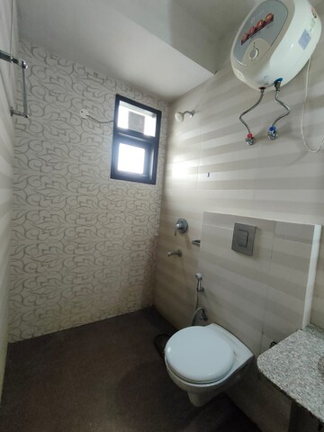 Bathroom in 3 BHK Builder Floor at Unitech Greenwood City Apartment, Sector 45 – for Rent