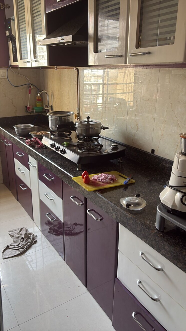 Kitchen, vasant-leela-apartment 2 Bedroom 670 Sq.Ft. Apartment In Ghodbunder Road Thane 9515200