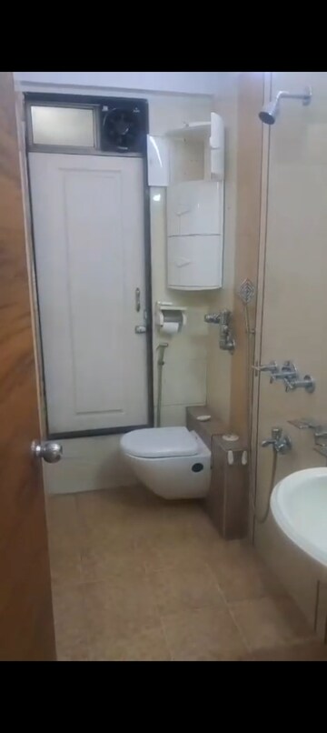 Bathroom in 2 BHK Apartment at Neelkanth Palms, Kapur Bawdi – for Rent