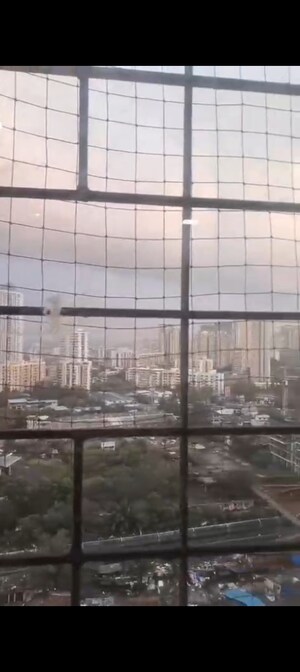 Balcony in 2 BHK Apartment at Neelkanth Palms, Kapur Bawdi – for Rent