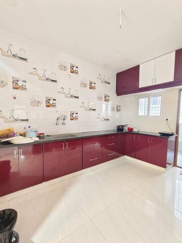 Kitchen in 3 BHK Apartment at Kondapur – for Rent