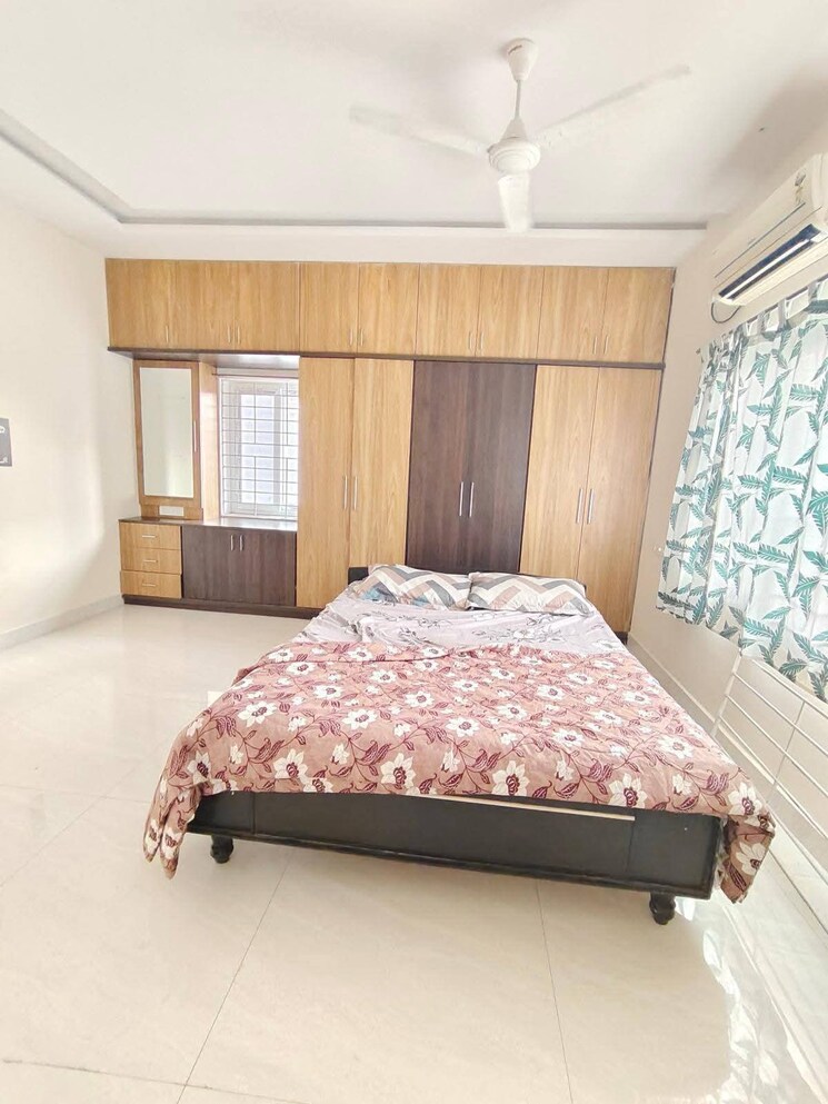 Bedroom, kondapur 3 Bedroom 1550 Sq.Ft. Apartment In Kondapur Hyderabad 9515335