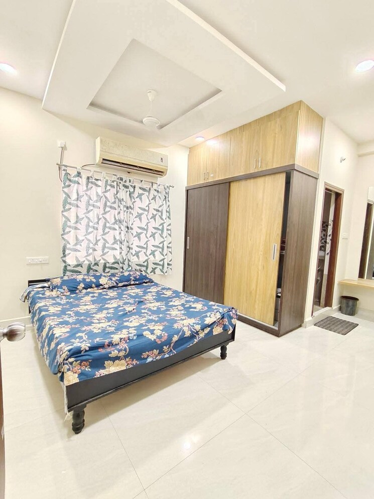 Bedroom, kondapur 3 Bedroom 1550 Sq.Ft. Apartment In Kondapur Hyderabad 9515335