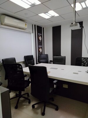 Team Area in  Office Space at Real Tech Park, Vashi Sector 30a – for Rent
