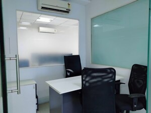Team Area in  Office Space at Real Tech Park, Vashi Sector 30a – for Rent