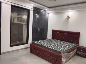 Bedroom in 3 BHK Builder Floor at Freedom Fighters Enclave – for Rent