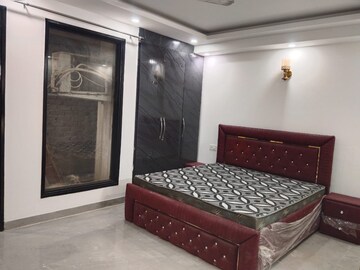 Bedroom in 3 BHK Builder Floor at Freedom Fighters Enclave – for Rent