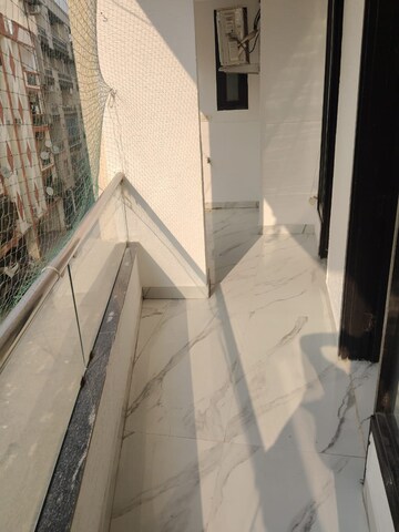 Balcony in 3 BHK Builder Floor at Freedom Fighters Enclave – for Rent