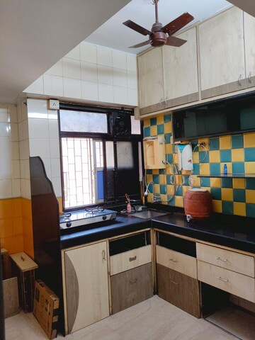 Kitchen in 1 BHK Apartment at Neelganga Apartment, Lower Parel – for Rent