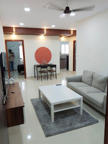 Living Room in 2 BHK Apartment at Kondapur – for Rent