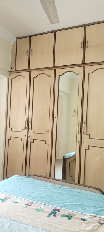 Master Bedroom in 3.5 BHK Apartment at Nirmal Lifestyle Residency CHS Ltd, Mulund West – for Rent