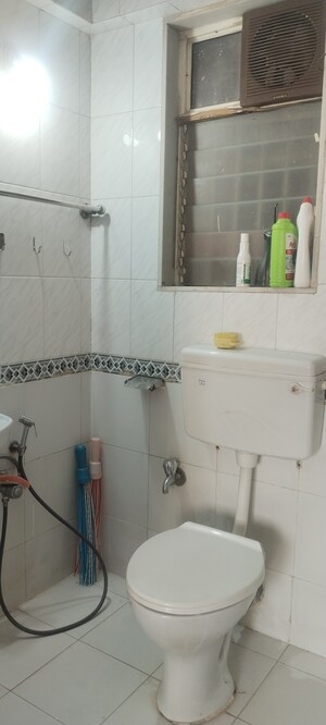 Bathroom in 3.5 BHK Apartment at Nirmal Lifestyle Residency CHS Ltd, Mulund West – for Rent