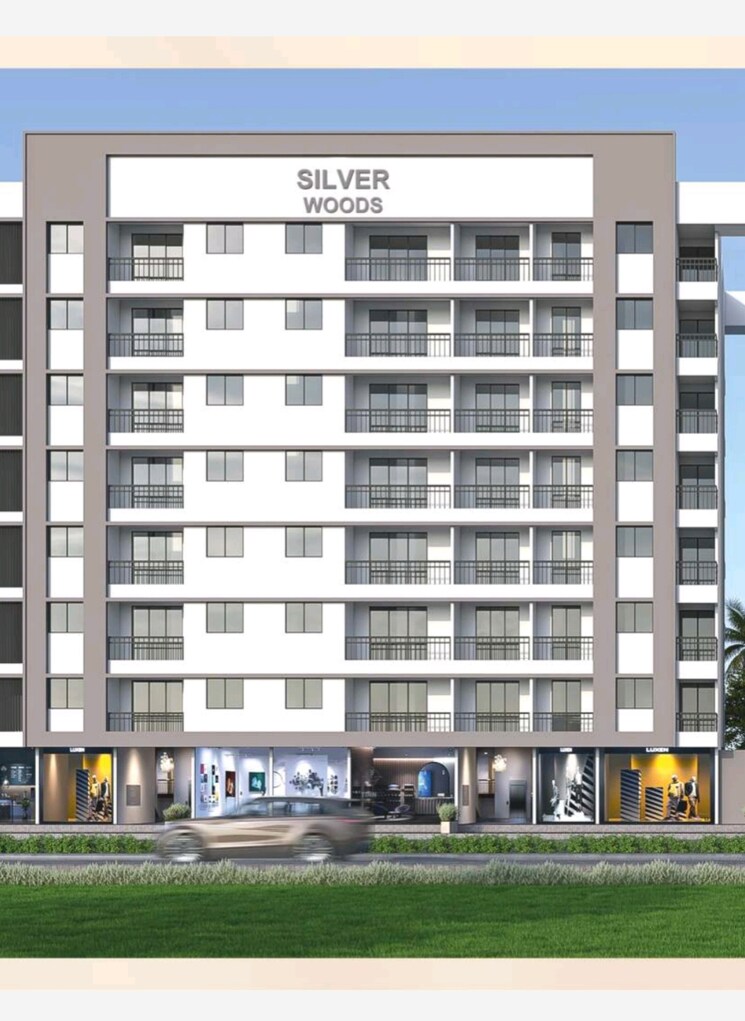 Exterior View, silver-woods-wakad 2 Bedroom 737 Sq.Ft. Apartment In Wakad Pune 9515550