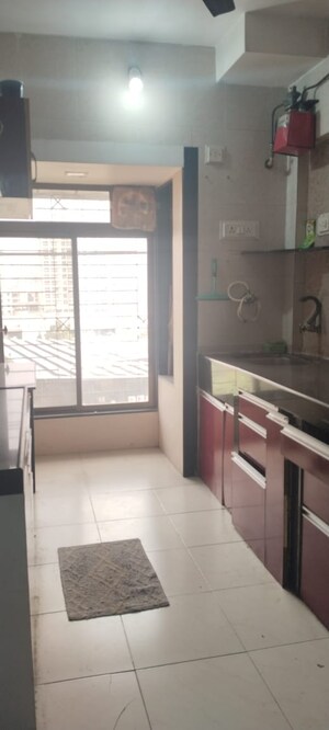 Kitchen in 2 BHK Apartment at Runwal Heights, Mulund West – for Rent
