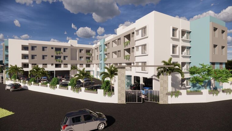 Exterior View, champasari 2 Bedroom 892 Sq.Ft. Apartment In Champasari Siliguri 9515620