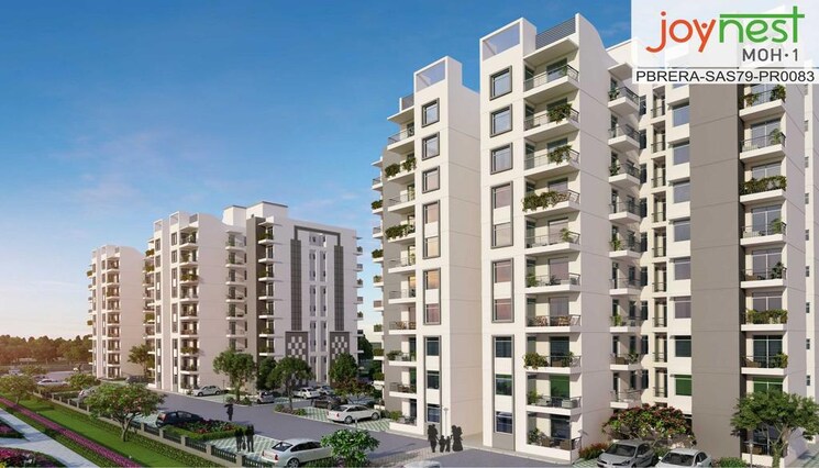 Exterior View, sushma-joynest-moh 3 Bedroom 1640 Sq.Ft. Apartment In Bir Chhat Chandigarh 9515642