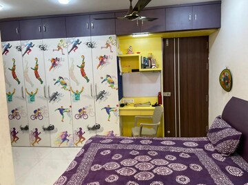 Bedroom in 4 BHK Penthouse at Vijay Annex 3, Waghbil – for Sale