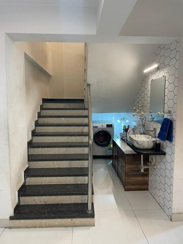 Staircase in 4 BHK Penthouse at Vijay Annex 3, Waghbil – for Sale