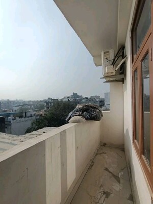 Balcony in 2 BHK Builder Floor at Chattarpur – for Rent