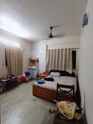 Bedroom in 3 BHK Apartment at Vashi Sector 28 – for Rent