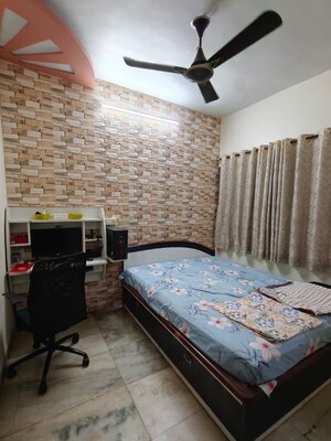 Bedroom in 3 BHK Apartment at Vashi Sector 28 – for Rent