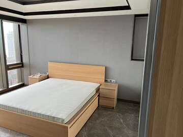 Bedroom in 3 BHK Apartment at Lodha Trump Tower, Worli – for Rent