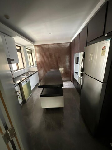 Kitchen in 3 BHK Apartment at Lodha Trump Tower, Worli – for Rent