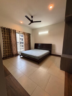Living Room in 4 BHK Apartment at Sobha Windsor, Whitefield – for Rent