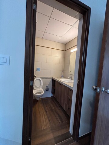 Bathroom in 4 BHK Apartment at Sobha Windsor, Whitefield – for Rent