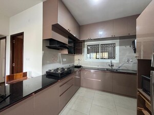 Kitchen in 4 BHK Apartment at Sobha Windsor, Whitefield – for Rent