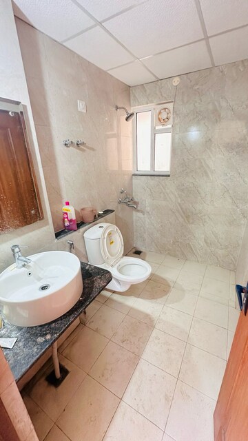 Bathroom in 3 BHK Apartment at Sushma Capital, Kishanpura – for Rent