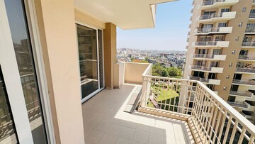 Balcony in 3 BHK Apartment at Sushma Capital, Kishanpura – for Rent