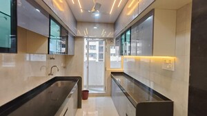 Kitchen in 3 BHK Apartment at Indiabulls Sky Forest, Lower Parel – for Rent