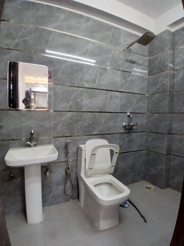 Attached Bathroom in 3 BHK Builder Floor at Chattarpur – for Rent