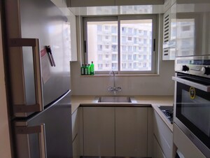 Kitchen in 1 BHK Apartment at Hiranandani Regent Hill, Powai – for Rent
