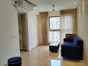 Living Room in 1 BHK Apartment at Hiranandani Regent Hill, Powai – for Rent
