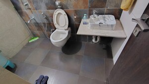 Bathroom in 2 BHK Apartment at Adhiraj Gardens, Kharghar – for Rent