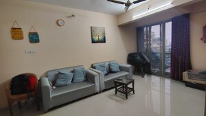 Living Room in 2 BHK Apartment at Adhiraj Gardens, Kharghar – for Rent