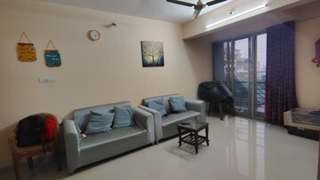 Living Room in 2 BHK Apartment at Adhiraj Gardens, Kharghar – for Rent