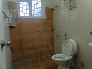 Bathroom in 3 BHK Builder Floor at SS Mayfield Gardens, Sector 51 – for Rent