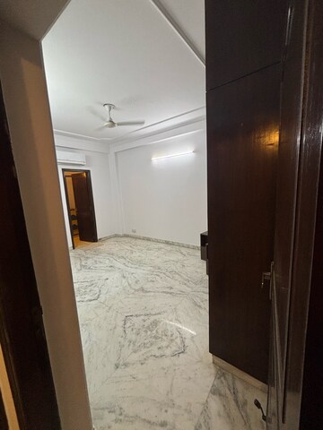 Bedroom in 3 BHK Builder Floor at Freedom Fighters Enclave – for Rent