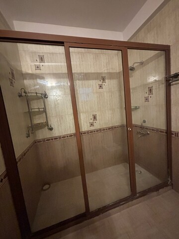 Attached Bathroom in 3 BHK Builder Floor at Freedom Fighters Enclave – for Rent