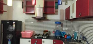 Kitchen in 1.5 BHK Builder Floor at Savitri Nagar – for Rent