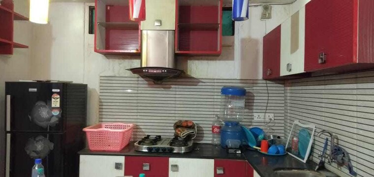 Kitchen, savitri nagar 1.5 Bedroom 500 Sq.Ft. Builder Floor In Savitri Nagar Delhi 9516104