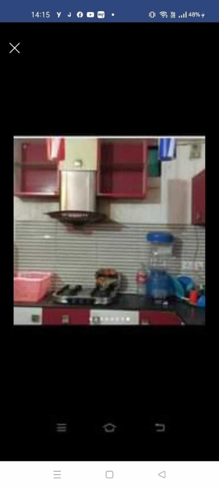 Kitchen, savitri nagar 1.5 Bedroom 500 Sq.Ft. Builder Floor In Savitri Nagar Delhi 9516104
