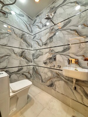 Attached Bathroom in 4 BHK Independent House at SA HOMES I, Uttam Nagar – for Sale