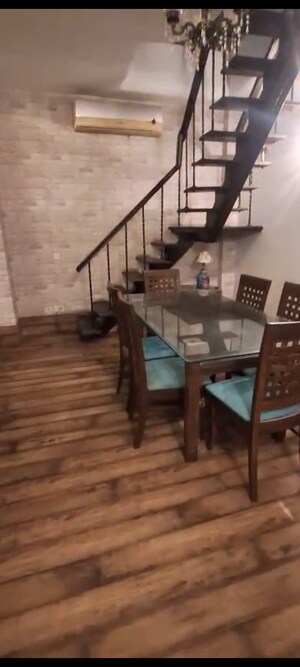 Staircase in 3 BHK Builder Floor at Geetanjali Enclave – for Rent