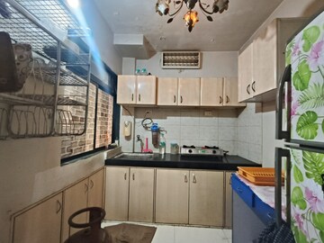 Kitchen in 1 BHK Apartment at Shah Arcade, Kharghar – for Rent